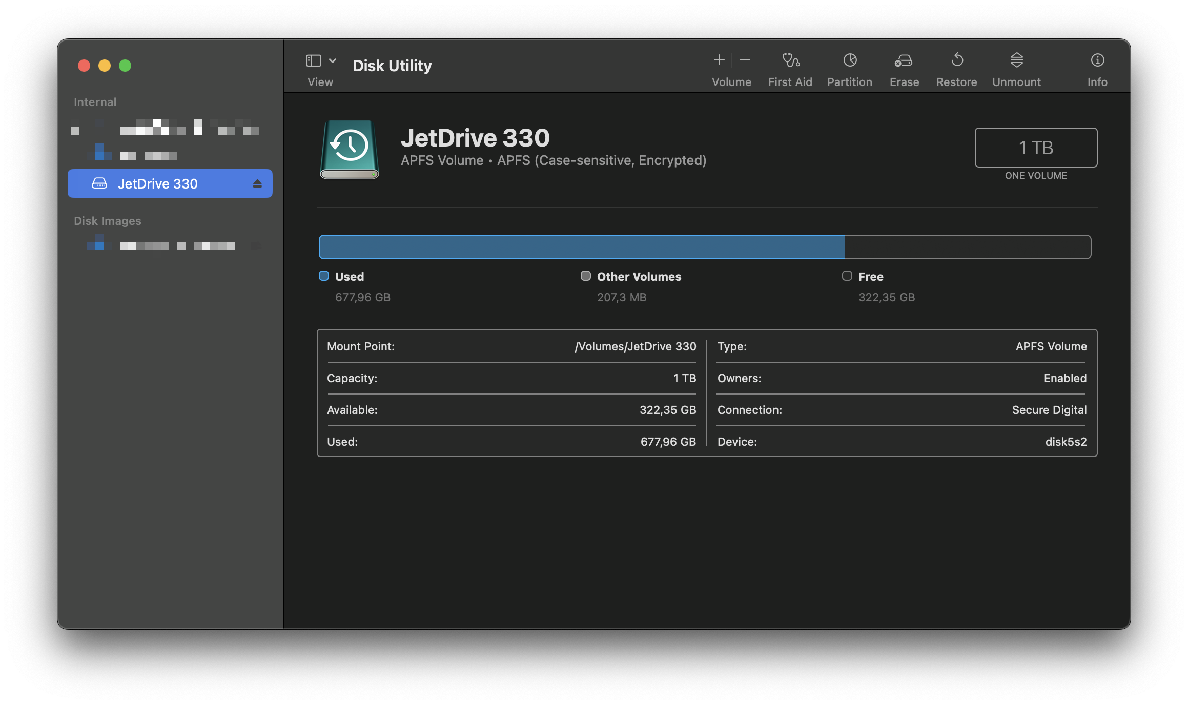 JetDrive as backup